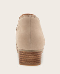 GENTLE SOULS - Fran Perforated Nubuck Double Gore Bootie