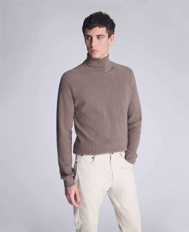 Kenneth Cole - Foldover Turtleneck Sweater MENS SWEATER for Men