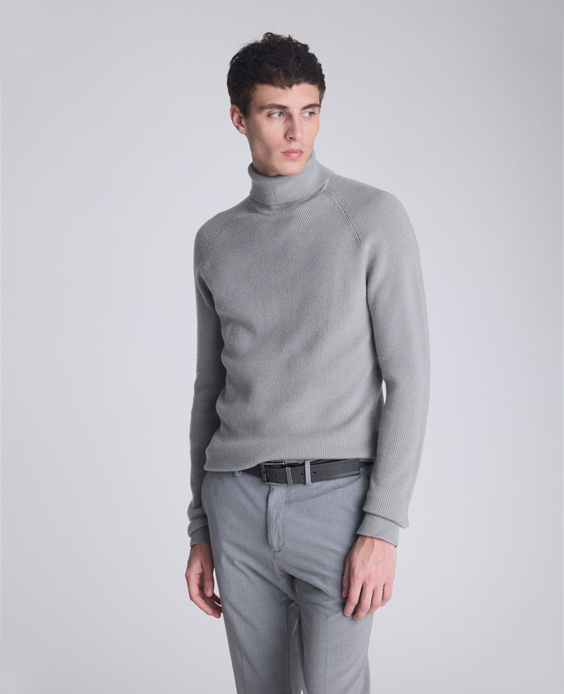 Kenneth Cole - Foldover Turtleneck Sweater MENS SWEATER for Men