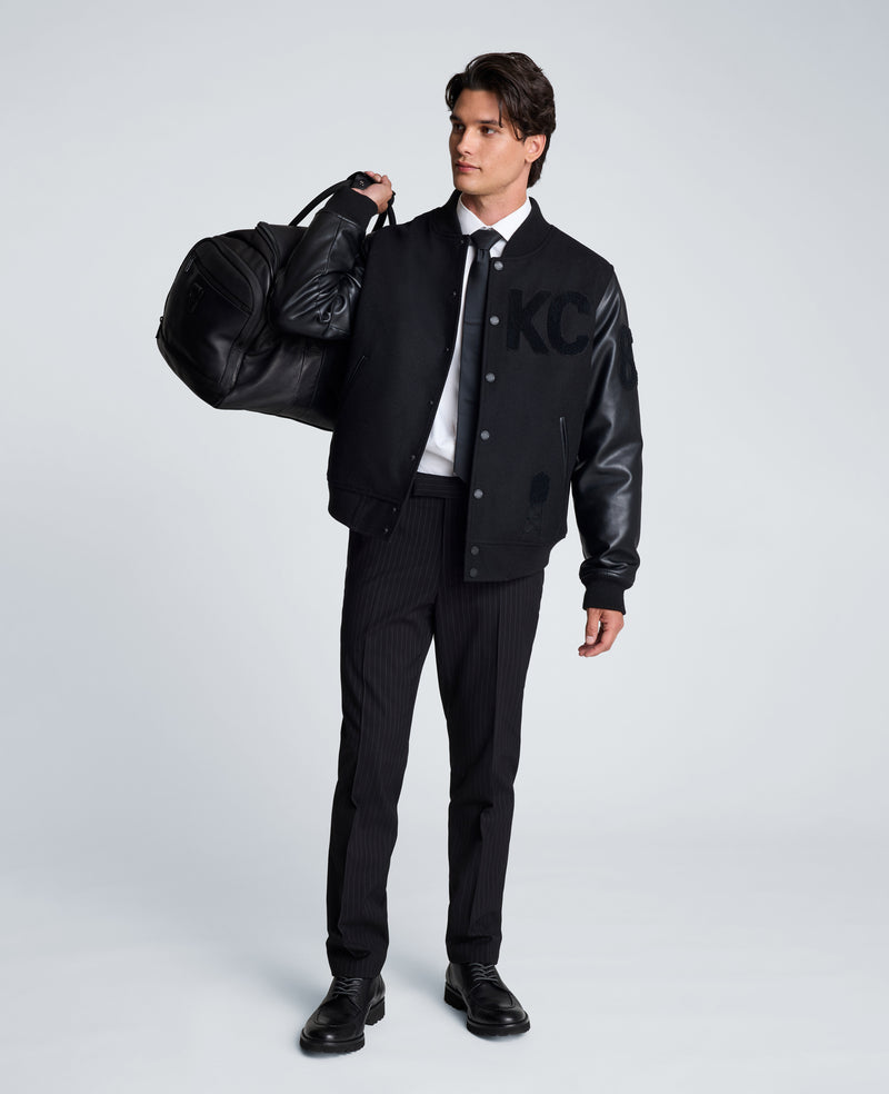 Kenneth Cole - Varsity Bomber MENS OUTERWEAR for Men
