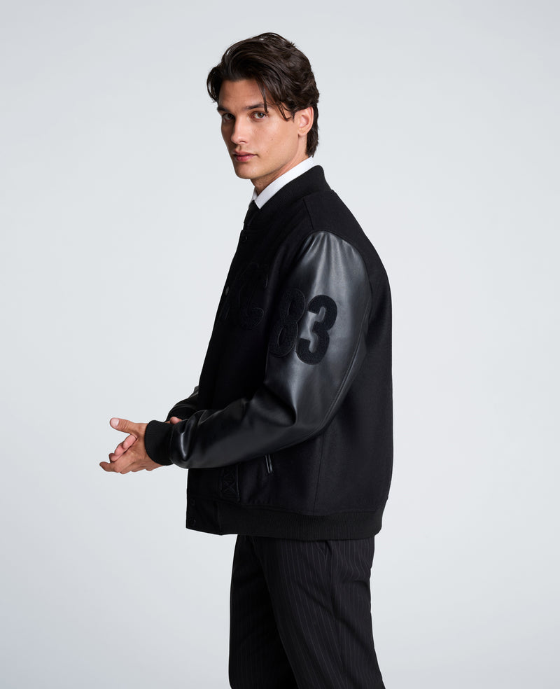 Kenneth Cole - Varsity Bomber MENS OUTERWEAR for Men