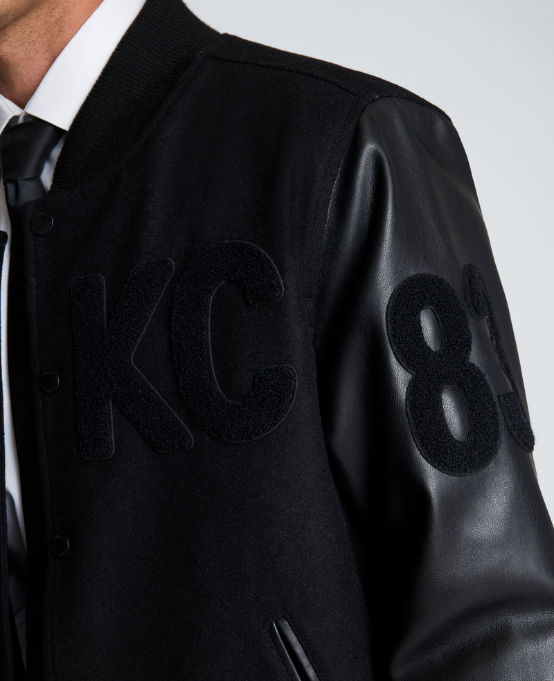 Kenneth Cole - Varsity Bomber MENS OUTERWEAR for Men