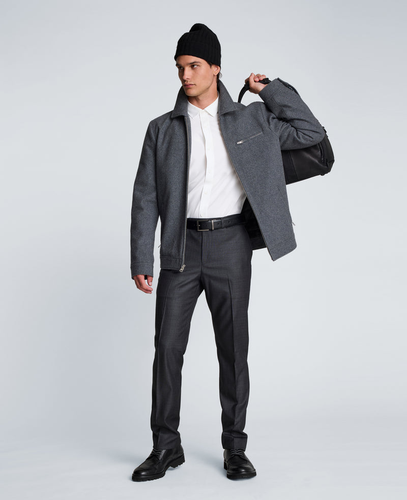 Kenneth Cole - Wool Shirt Collar Jacket MENS OUTERWEAR for Men