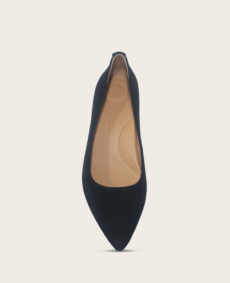 Shop Gardena Suede Pump | Gentle Souls Classic Black Heel Shop Gardena Suede Pump | Gentle Souls Classic Black Heel