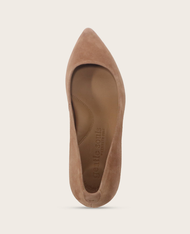 Kenneth Cole - GENTLE SOULS - Gardena Suede Pump WOMENS HEELS for Women