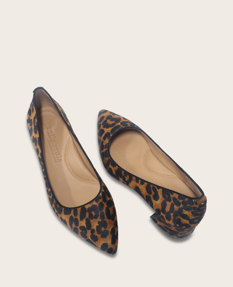 Kenneth Cole - GENTLE SOULS - Gardena Leopard Calf Hair Pump WOMENS HEELS for Women