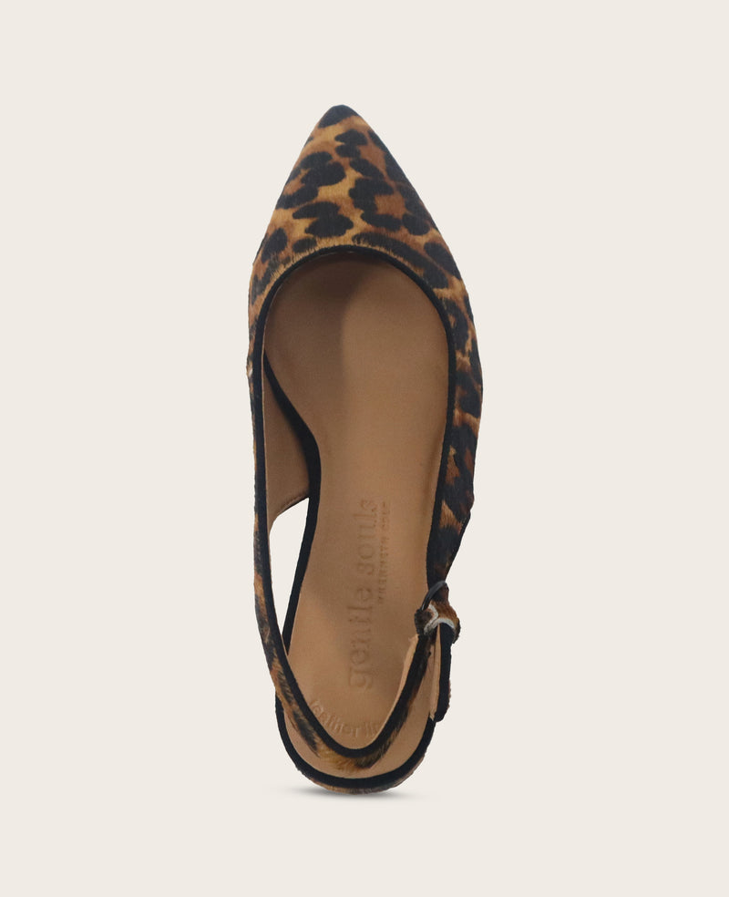 Kenneth Cole - GENTLE SOULS - Georgia Calf Hair Slingback Heel WOMENS HEELS for Women