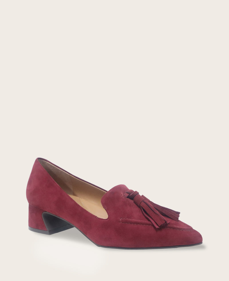 Kenneth Cole - GENTLE SOULS - Glova Suede Tassel Heel WOMENS HEELS for Women