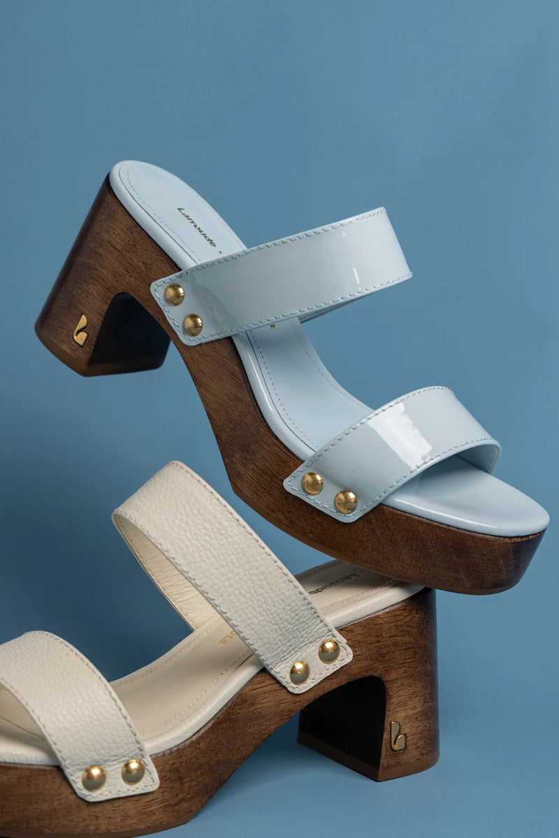 Kenneth Cole - Larroudé x Kenneth Cole: Sandal Maya Patent Leather Sandal