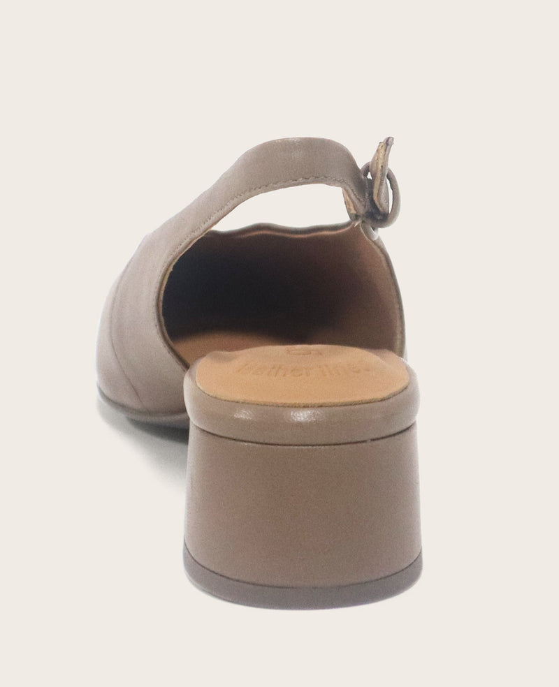 Kenneth Cole - GENTLE SOULS - Ginette Leather Slingback Heel WOMENS HEELS for Women