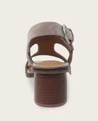 GENTLE SOULS - Manda Woven Leather Heel Sandal