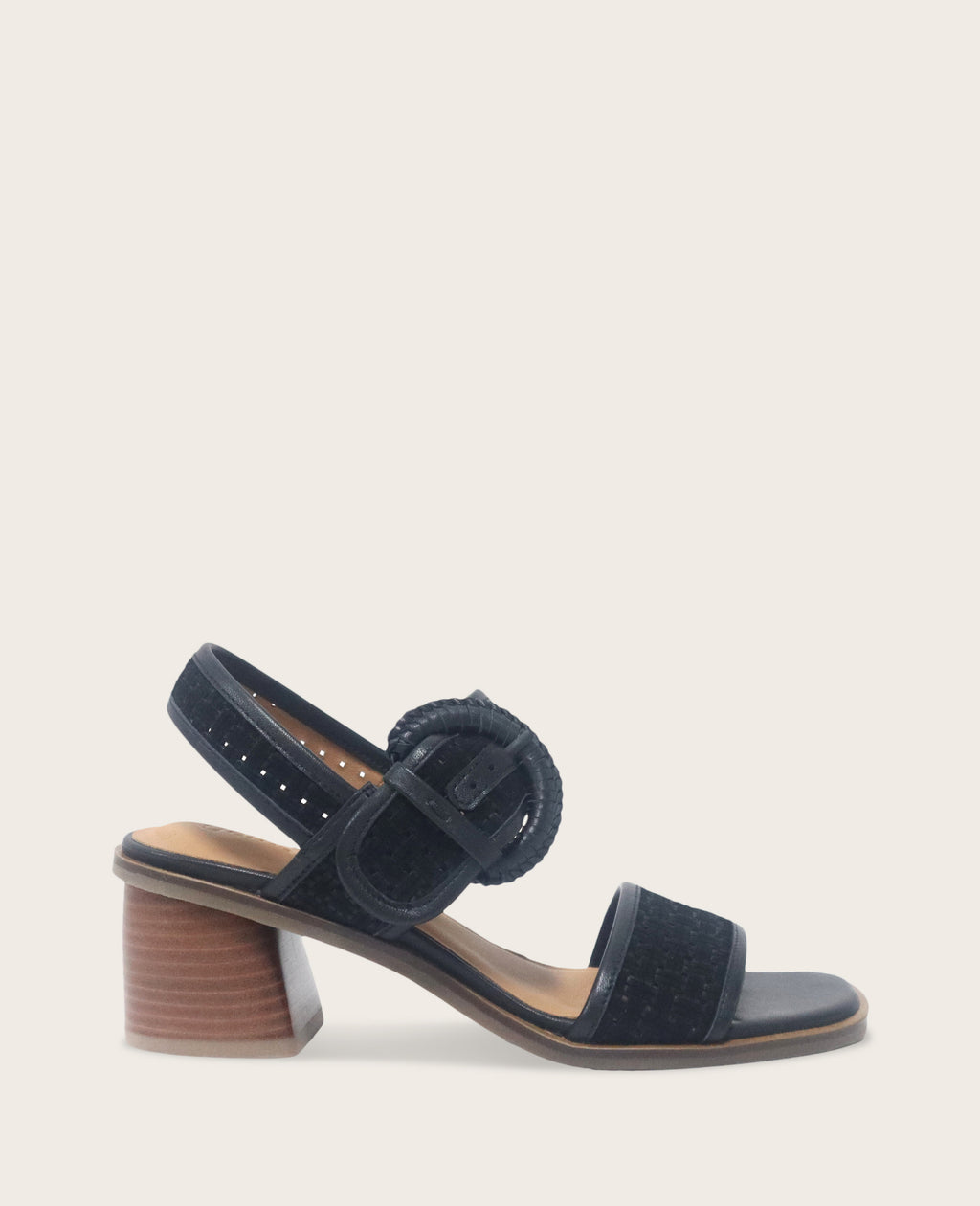 Kenneth Cole - GENTLE SOULS - Mystic Suede Perforated Heeled Sandal WOMENS HEELS for Women 