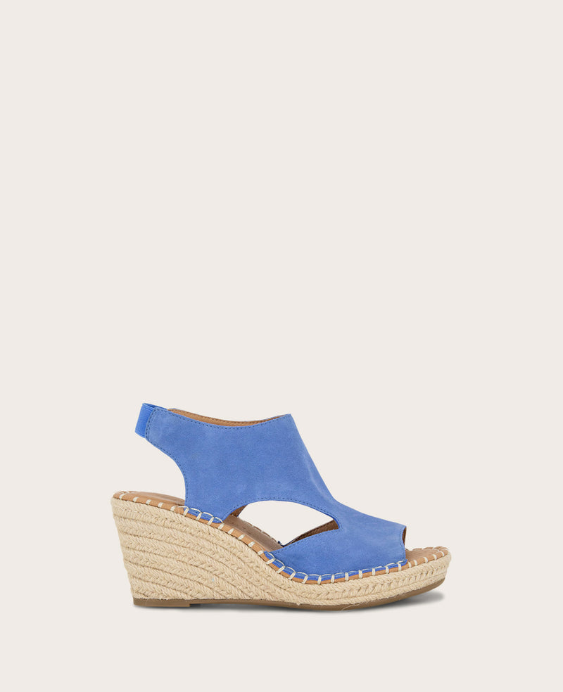 Kenneth Cole - GENTLE SOULS- Cody Suede Espadrille Wedge WOMENS SANDAL for Women