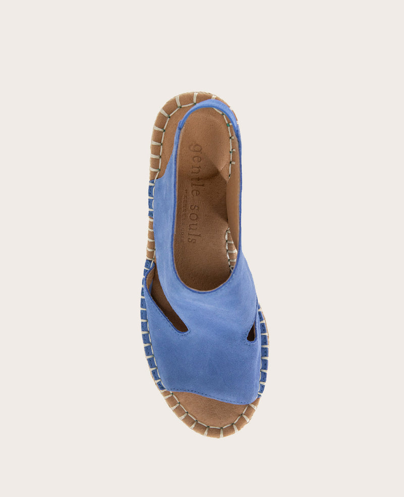 Kenneth Cole - GENTLE SOULS- Cody Suede Espadrille Wedge WOMENS SANDAL for Women