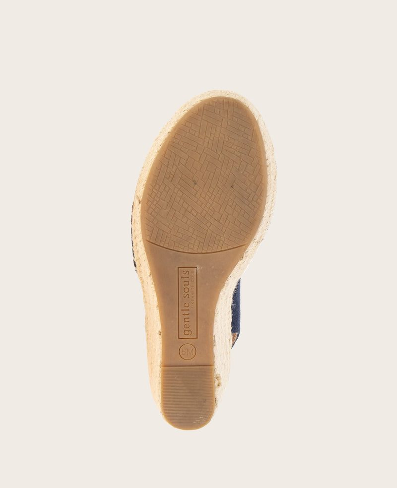 Kenneth Cole - GENTLE SOULS- Cody Suede Espadrille Wedge WOMENS SANDAL for Women