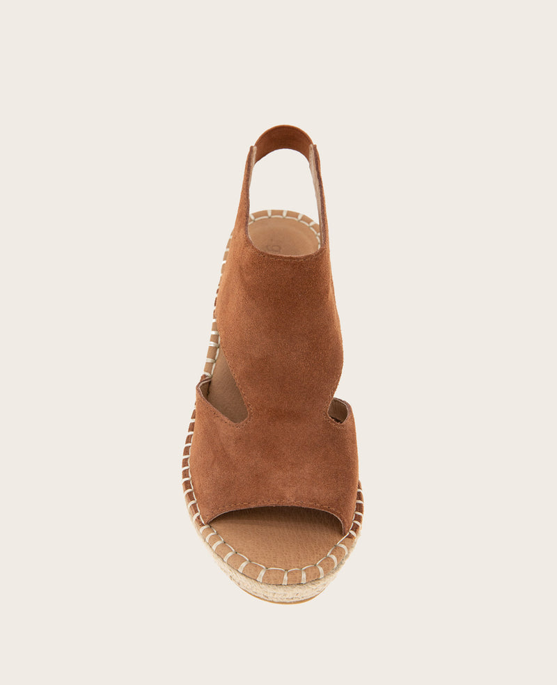 Kenneth Cole - GENTLE SOULS - Cody Suede Espadrille Wedge WOMENS SANDAL for Women