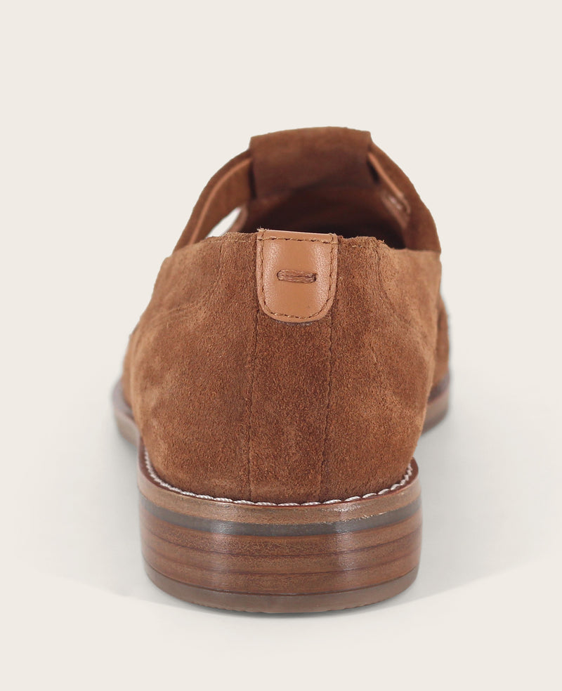 Kenneth Cole - GENTLE SOULS - Argyle Suede T-Strap Loafer WOMENS FLAT for Women