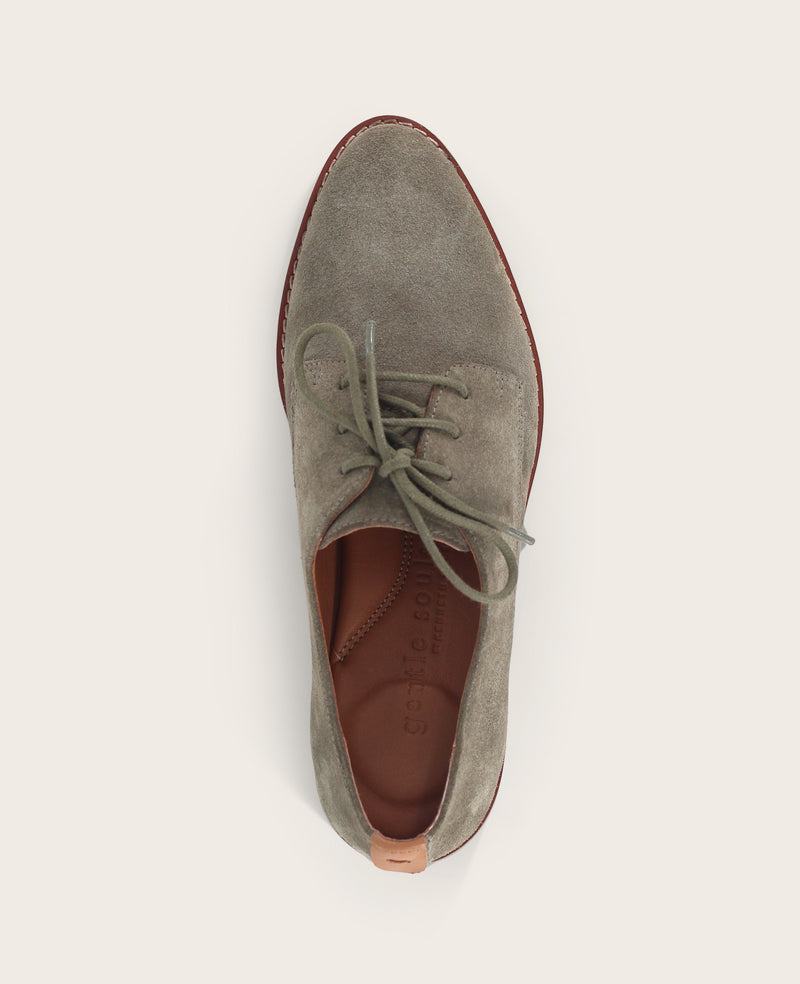 Kenneth Cole - GENTLE SOULS - Aronson Suede Oxford WOMENS FLAT for Women