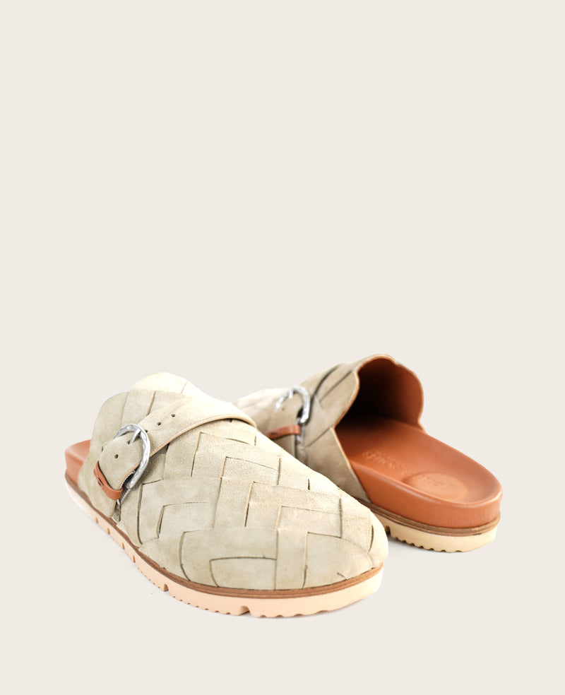 Kenneth Cole - GENTLE SOULS - Bahari Woven Suede Sandal WOMENS FLAT for Women