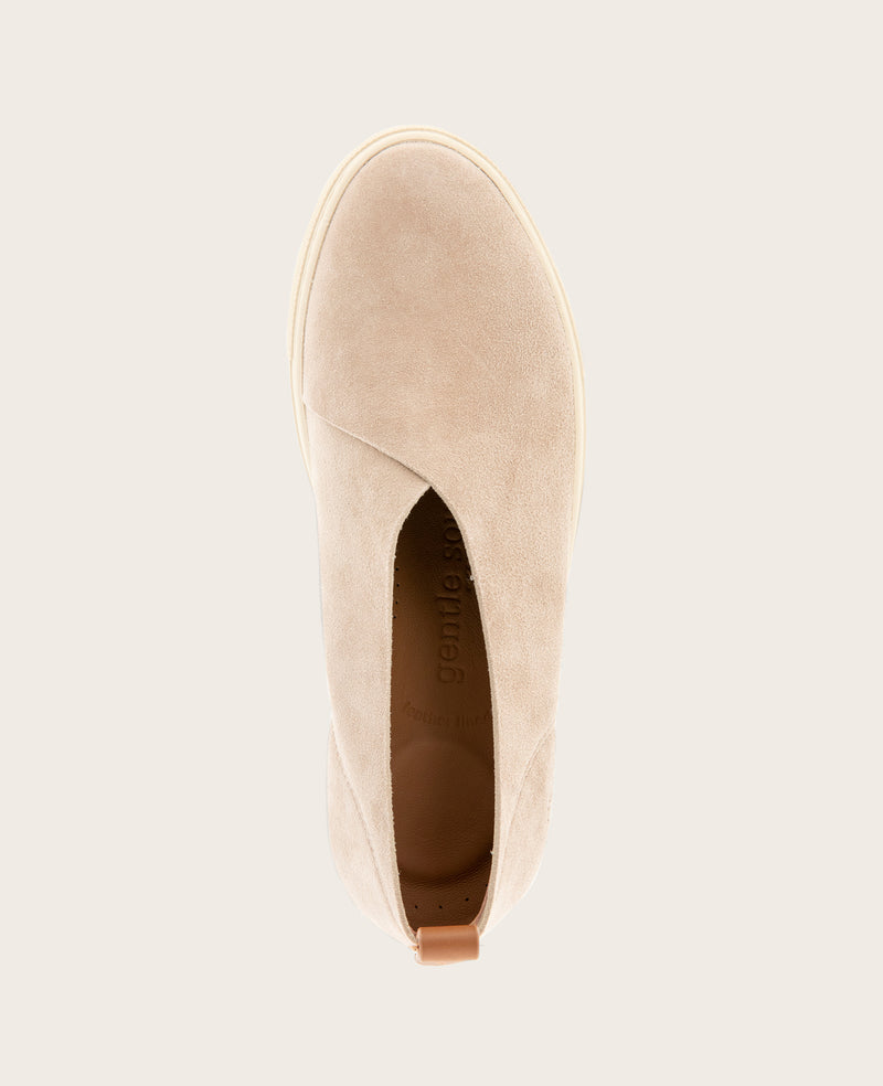 Kenneth Cole - GENTLE SOULS - Cainey Stretch Suede Slip On Sneaker WOMENS ATHLEISURE for Women