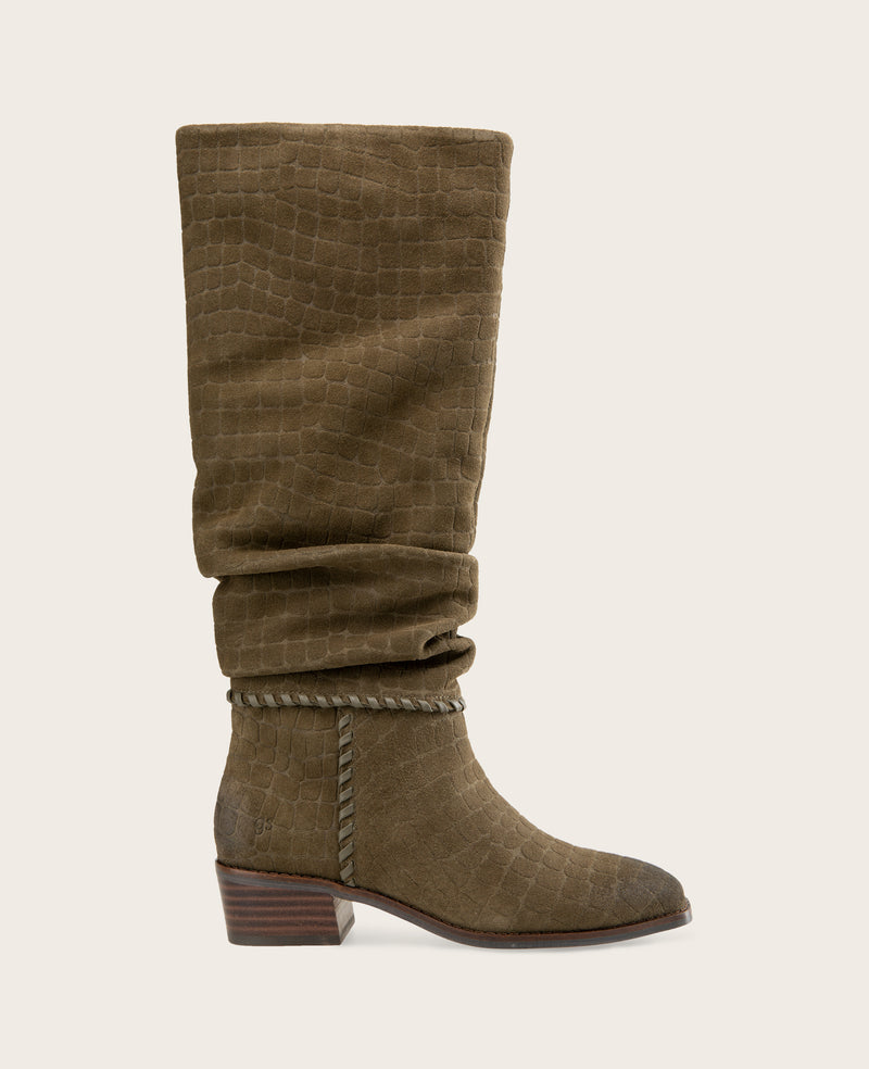 Kenneth Cole - GENTLE SOULS - Fabri Suede Heel Boot WOMENS BOOT for Women