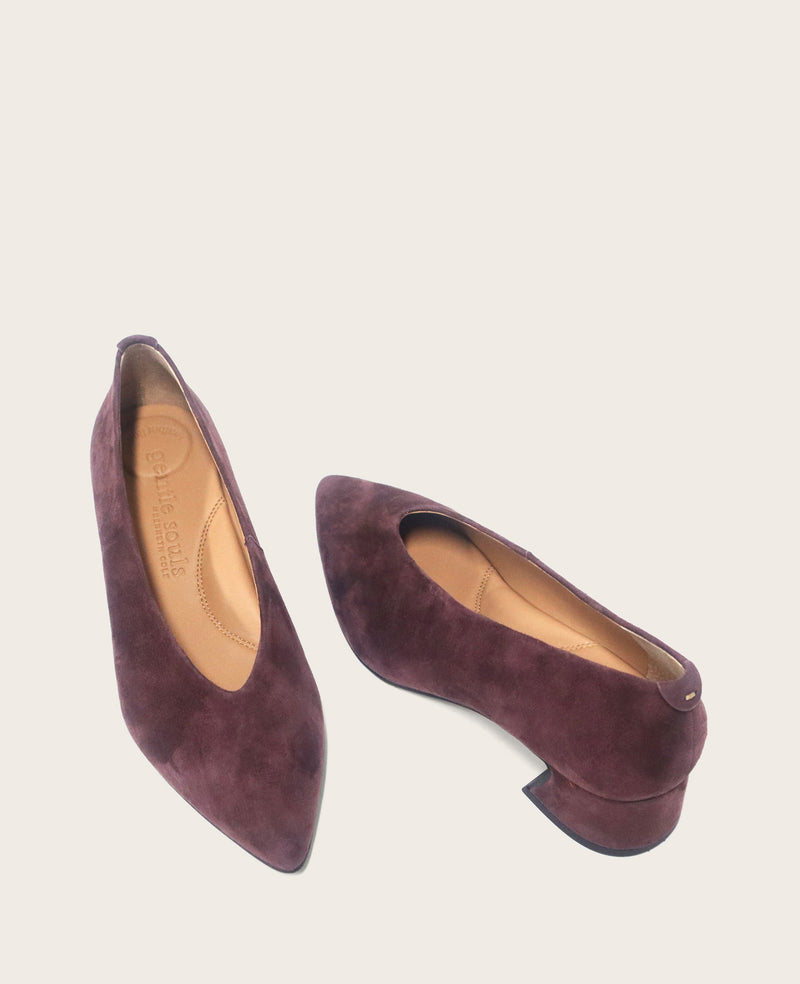 Kenneth Cole - GENTLE SOULS - Galleria Suede Pump WOMENS HEELS for Women