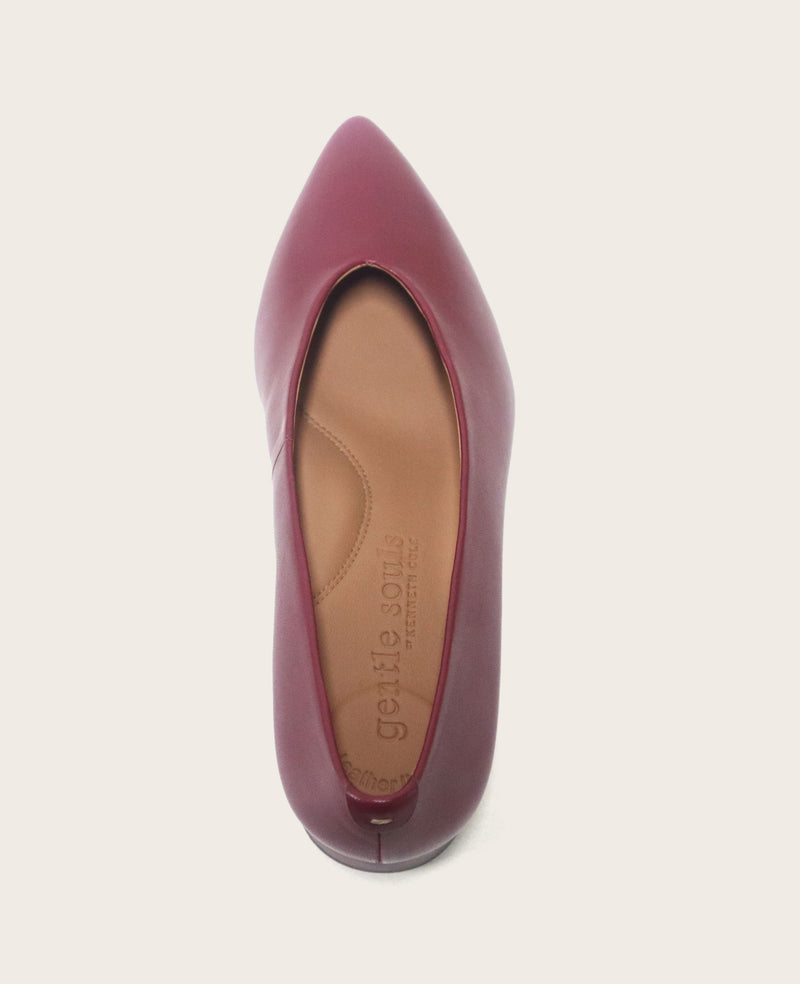 Kenneth Cole - GENTLE SOULS - Galleria Leather Pump WOMENS HEELS for Women
