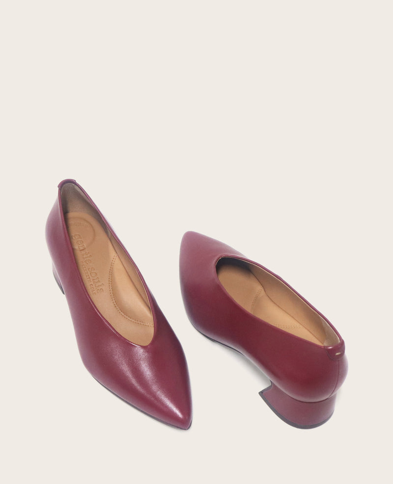 Kenneth Cole - GENTLE SOULS - Galleria Leather Pump WOMENS HEELS for Women