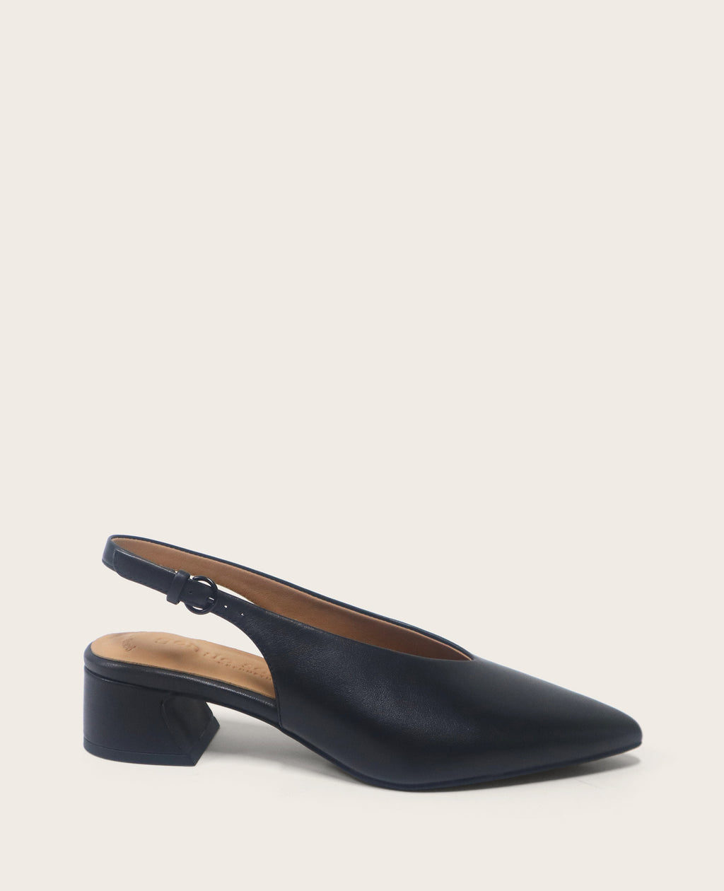 Kenneth Cole - GENTLE SOULS - Ginette Leather Slingback Heel WOMENS HEELS for Women 