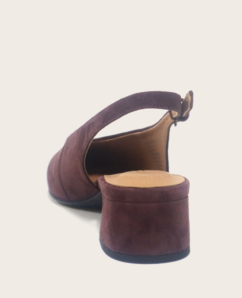 Kenneth Cole - GENTLE SOULS - Ginette Suede Slingback Heel WOMENS HEELS for Women