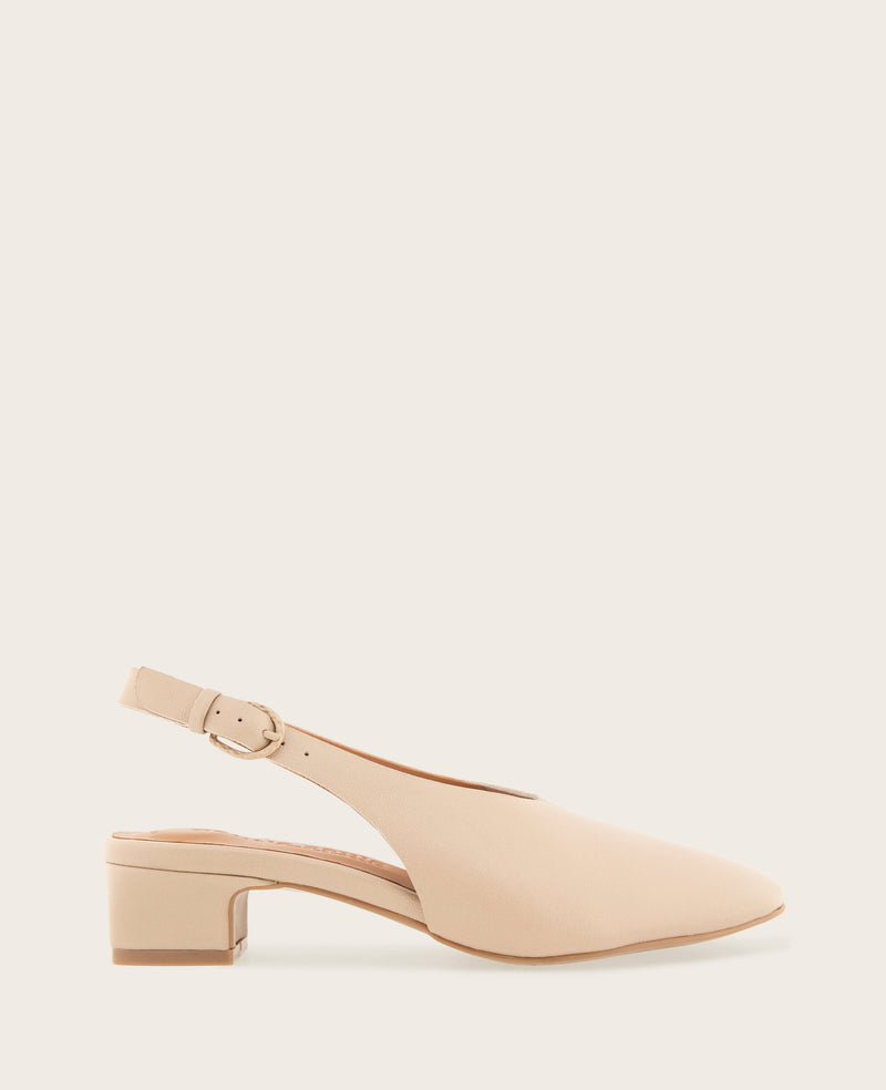 Kenneth Cole - GENTLE SOULS - Kellis Stretch Nappa Slingback Heel WOMENS HEELS for Women