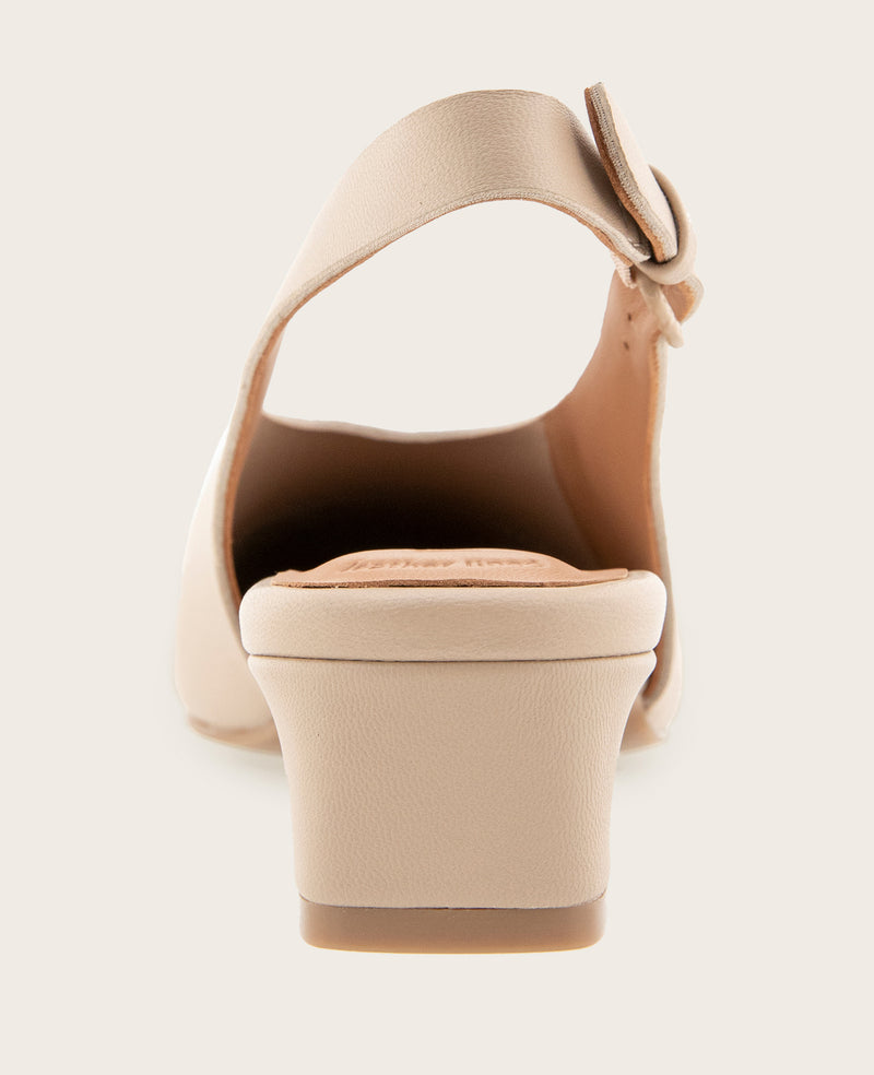 Kenneth Cole - GENTLE SOULS - Kellis Stretch Nappa Slingback Heel WOMENS HEELS for Women