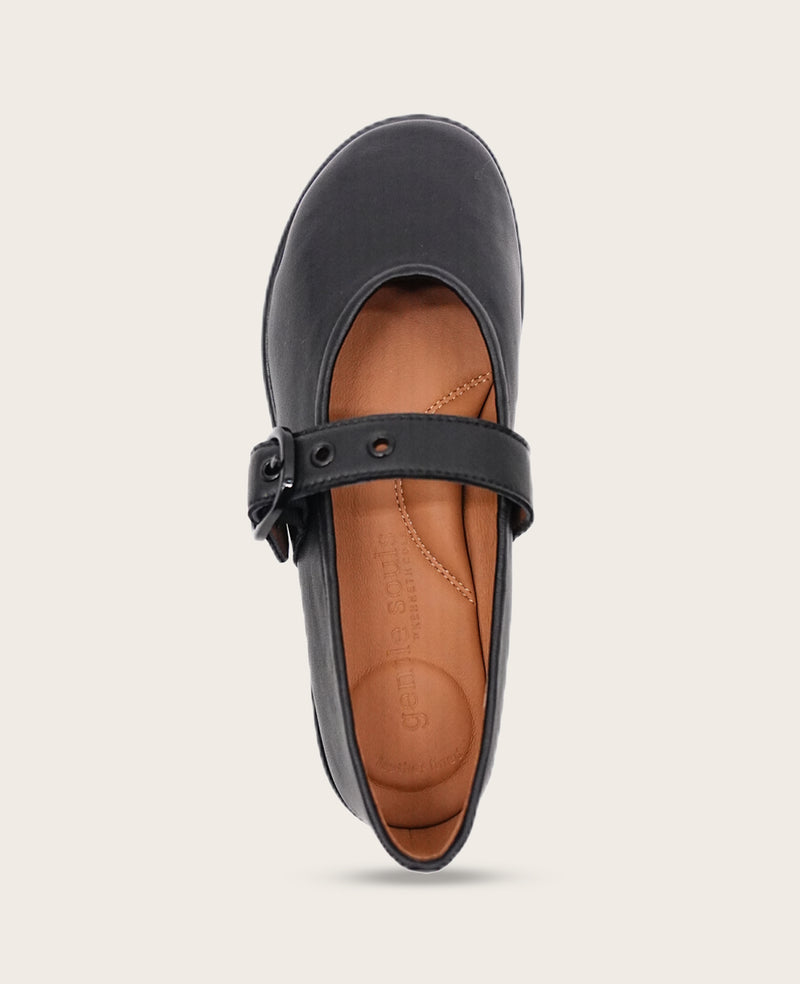 Kenneth Cole - GENTLE SOULS - Lunar Leather Mary Jane Flat WOMENS FLAT for Women