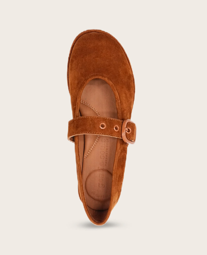 Kenneth Cole - GENTLE SOULS - Lunar Leather Mary Jane Flat WOMENS FLAT for Women