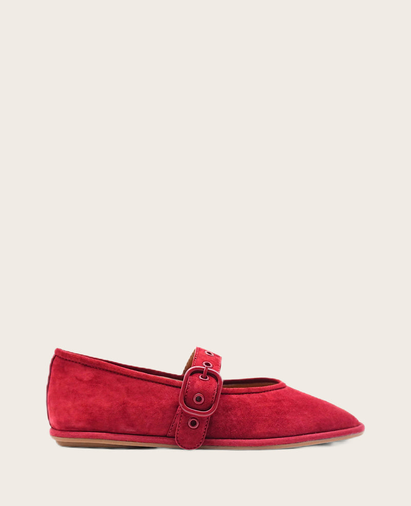 Kenneth Cole - GENTLE SOULS - Lunar Suede Mary Jane Flat WOMENS FLAT for Women