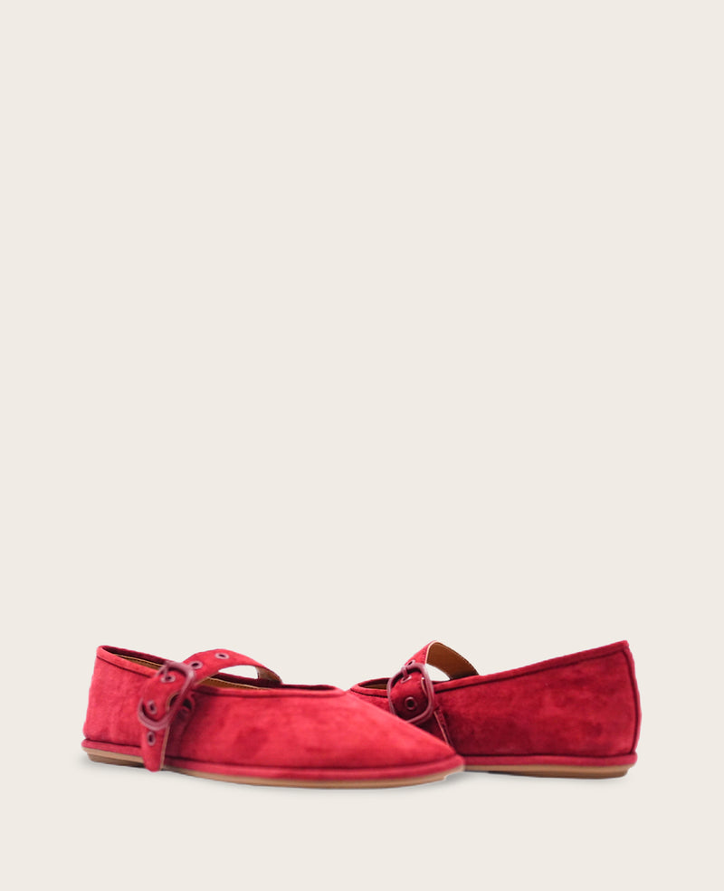 Kenneth Cole - GENTLE SOULS - Lunar Suede Mary Jane Flat WOMENS FLAT for Women