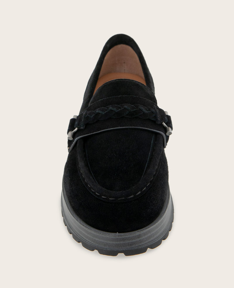 Kenneth Cole - GENTLE SOULS - Polly Bit Suede Lug Sole Loafer WOMENS FLAT for Women