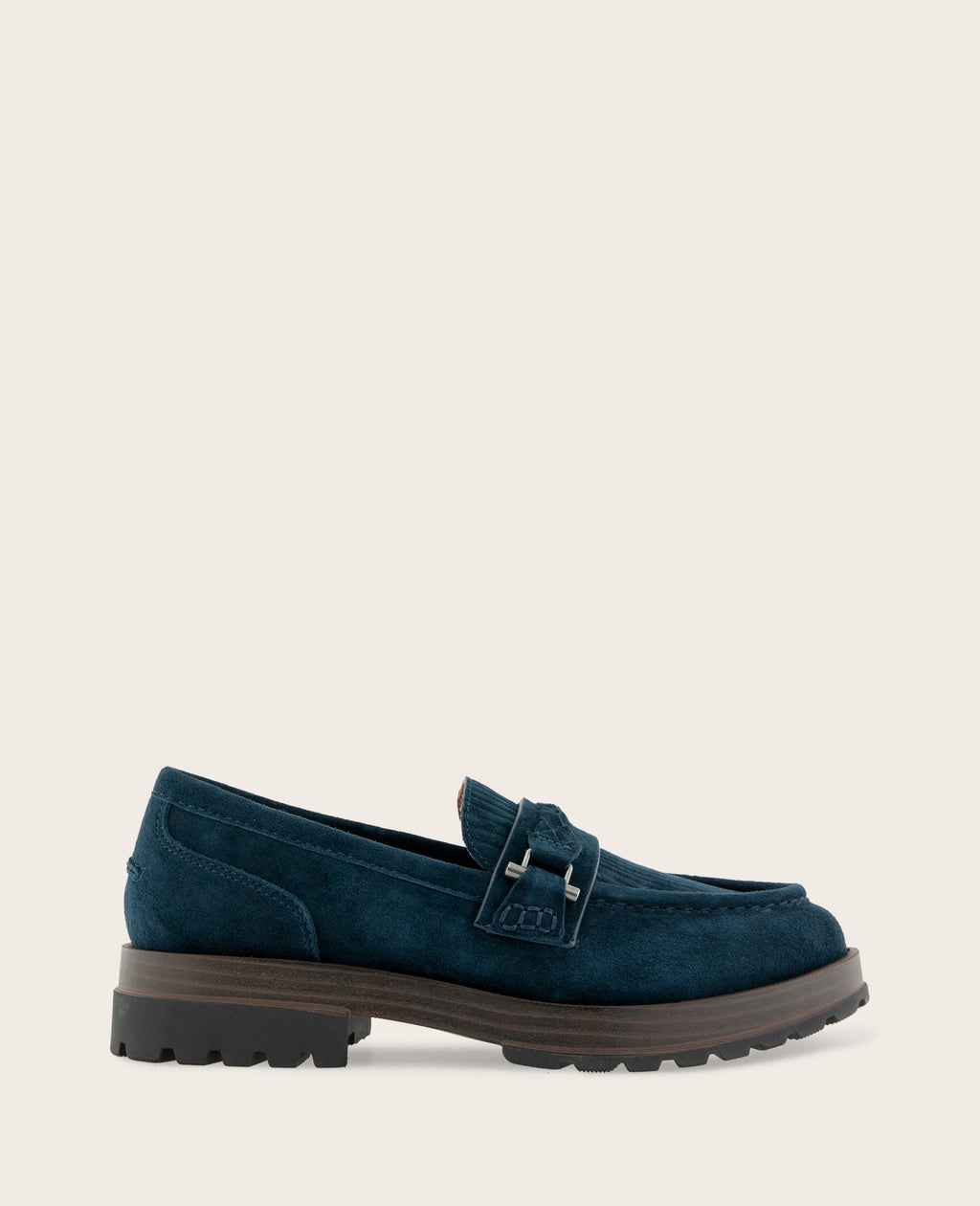 Kenneth Cole - GENTLE SOULS - Polly Bit Corduroy Suede Lug Sole Loafer WOMENS FLAT for Women 