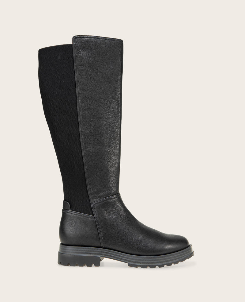 Kenneth Cole - GENTLE SOULS - Prescila Leather Knit Tall Boot WOMENS BOOT for Women