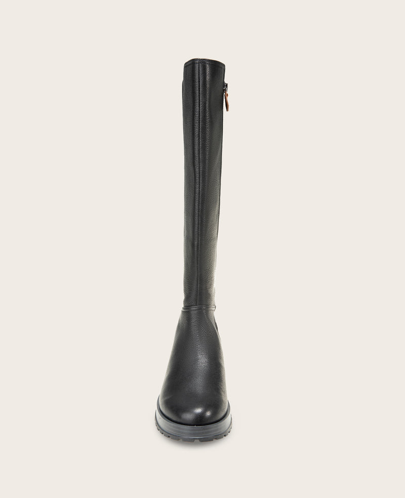 Kenneth Cole - GENTLE SOULS - Prescila Leather Knit Tall Boot WOMENS BOOT for Women