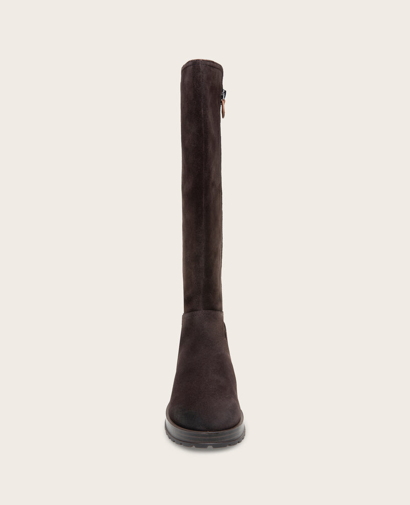 Kenneth Cole - GENTLE SOULS - Prescila Suede Knit Tall Boot WOMENS BOOT for Women