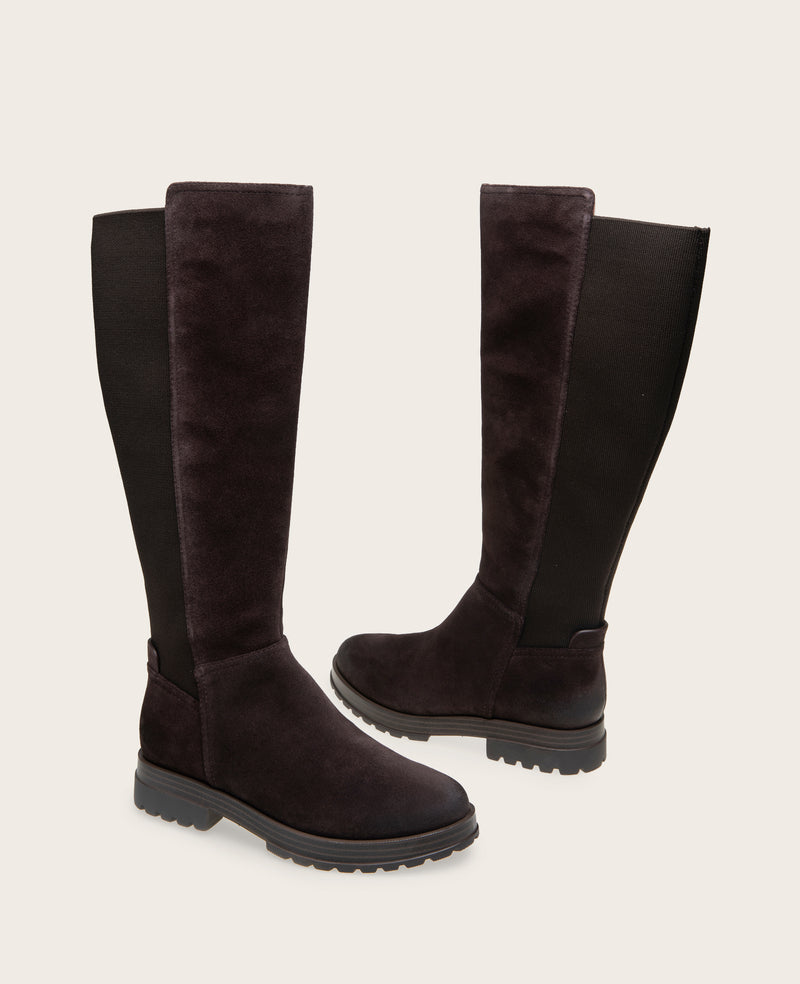 Kenneth Cole - GENTLE SOULS - Prescila Suede Knit Tall Boot WOMENS BOOT for Women