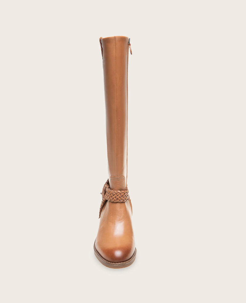 Kenneth Cole - GENTLE SOULS - Sarette Leather Tall Harness Boot WOMENS BOOT for Women