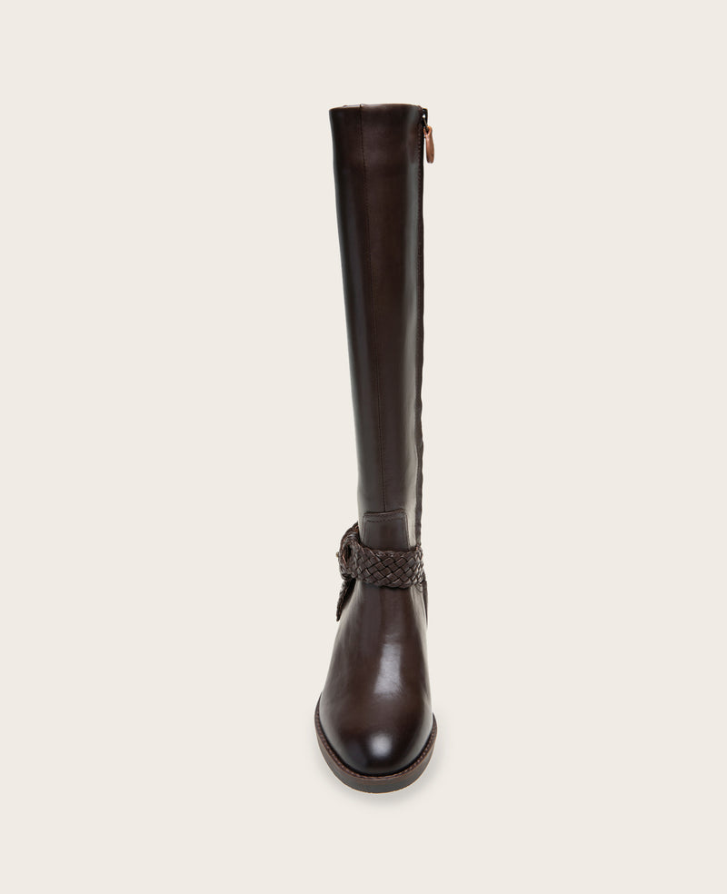 Kenneth Cole - GENTLE SOULS - Sarette Tall Leather Harness Boot WOMENS BOOT for Women