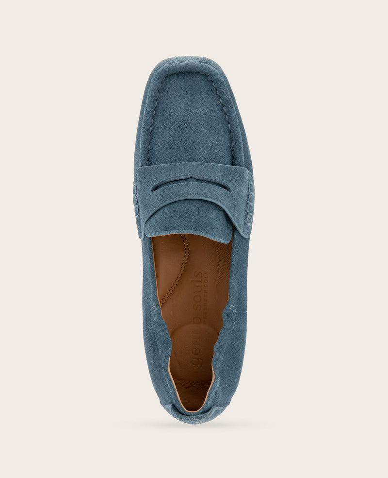 Kenneth Cole - GENTLE SOULS - Sophie Driver Suede Loafer WOMENS FLAT for Women