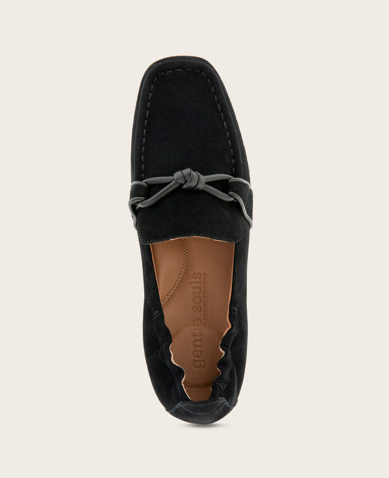Kenneth Cole - GENTLE SOULS - Sophie Knot Suede Loafer WOMENS FLAT for Women