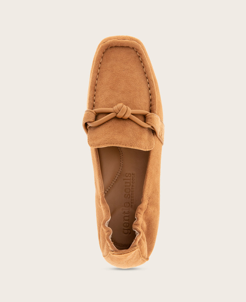 Kenneth Cole - GENTLE SOULS - Sophie Knot Suede Loafer WOMENS FLAT for Women