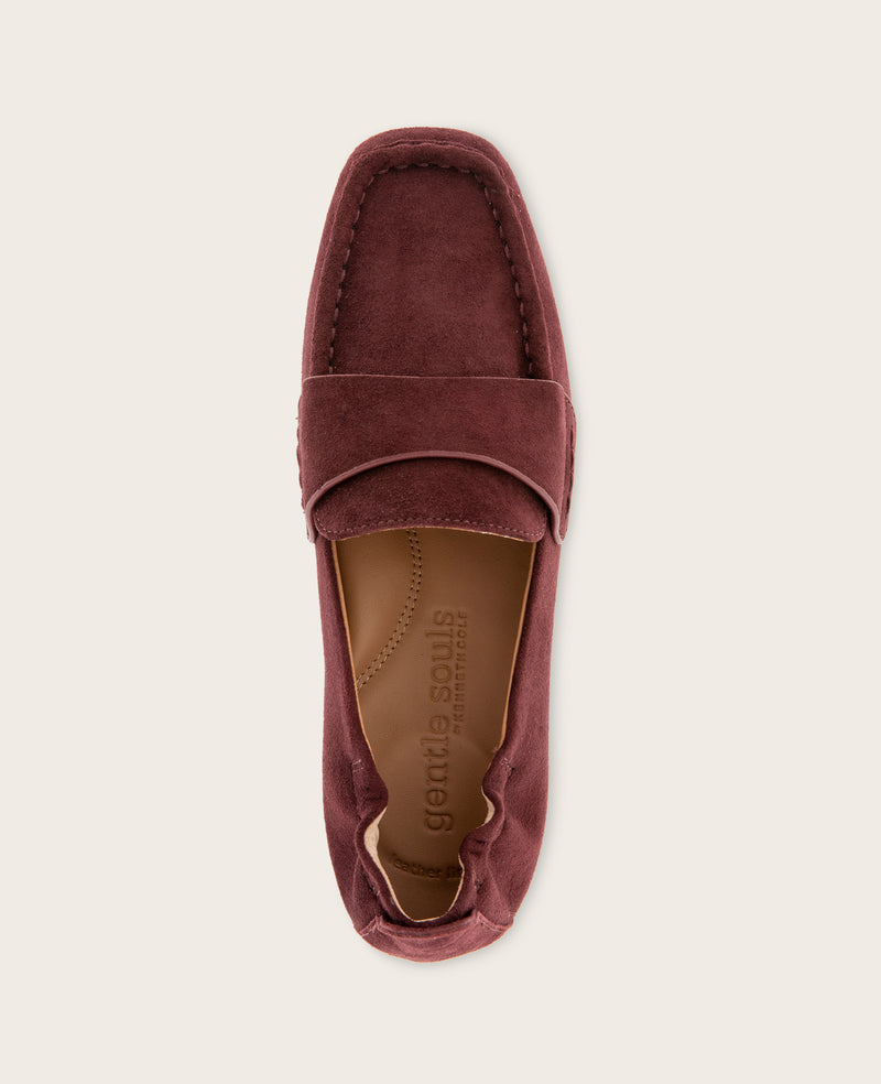 Kenneth Cole - GENTLE SOULS - Sophie Suede Loafer WOMENS FLAT for Women
