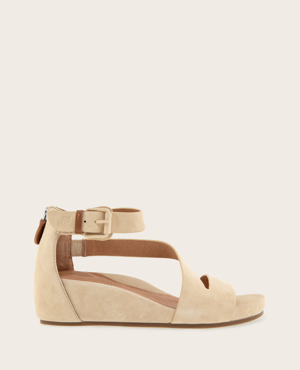 Kenneth Cole - GENTLE SOULS - Gwen Suede Wedge Sandal WOMENS SANDAL for Women 