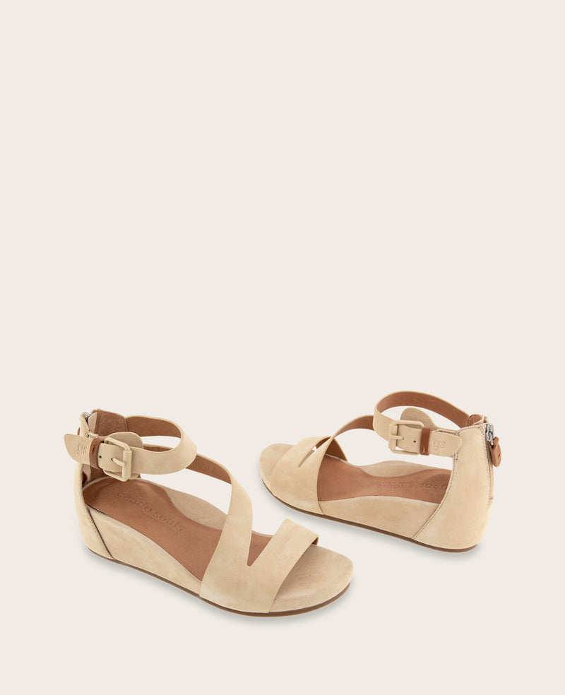 Kenneth Cole - GENTLE SOULS - Gwen Suede Wedge Sandal WOMENS SANDAL for Women